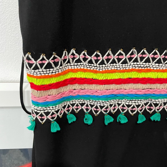 Loralee Embroidered Open-Back Fitted Dress - Picture 6 of 7